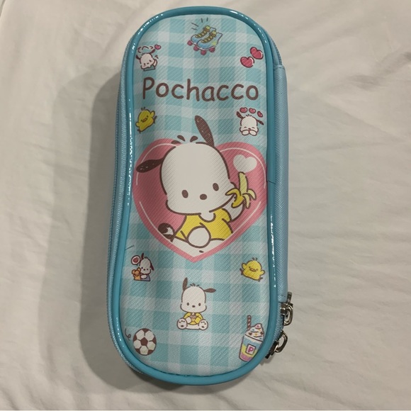 Sanrio Other - Blue Pochacco Pencil Case/ Cosmetic Bag